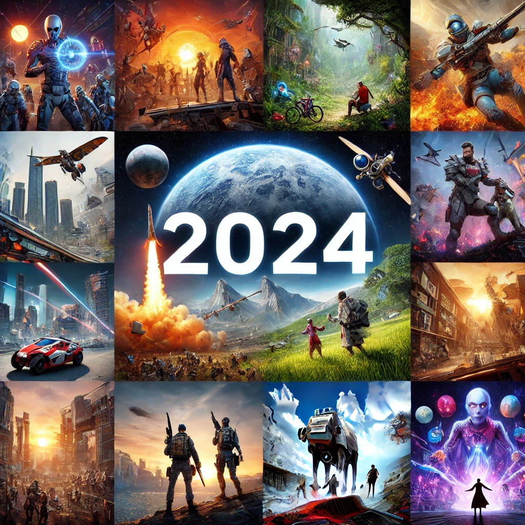 Upcoming 10 Most Popular Video Games in 2024